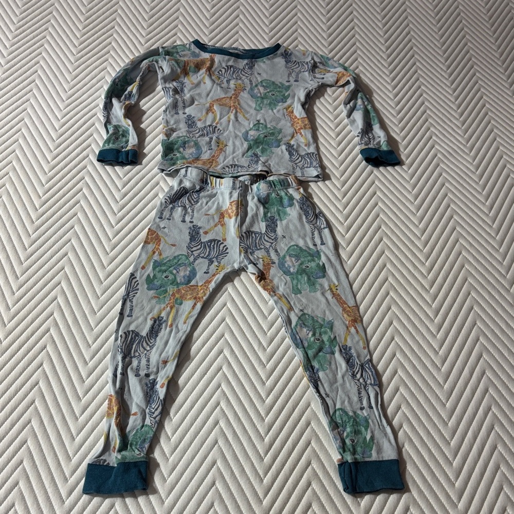 Burts Bees Kids Animal Print Pajamas
